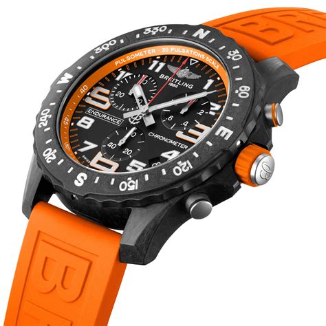 orange breitling watch|pre owned Breitling watch orange.